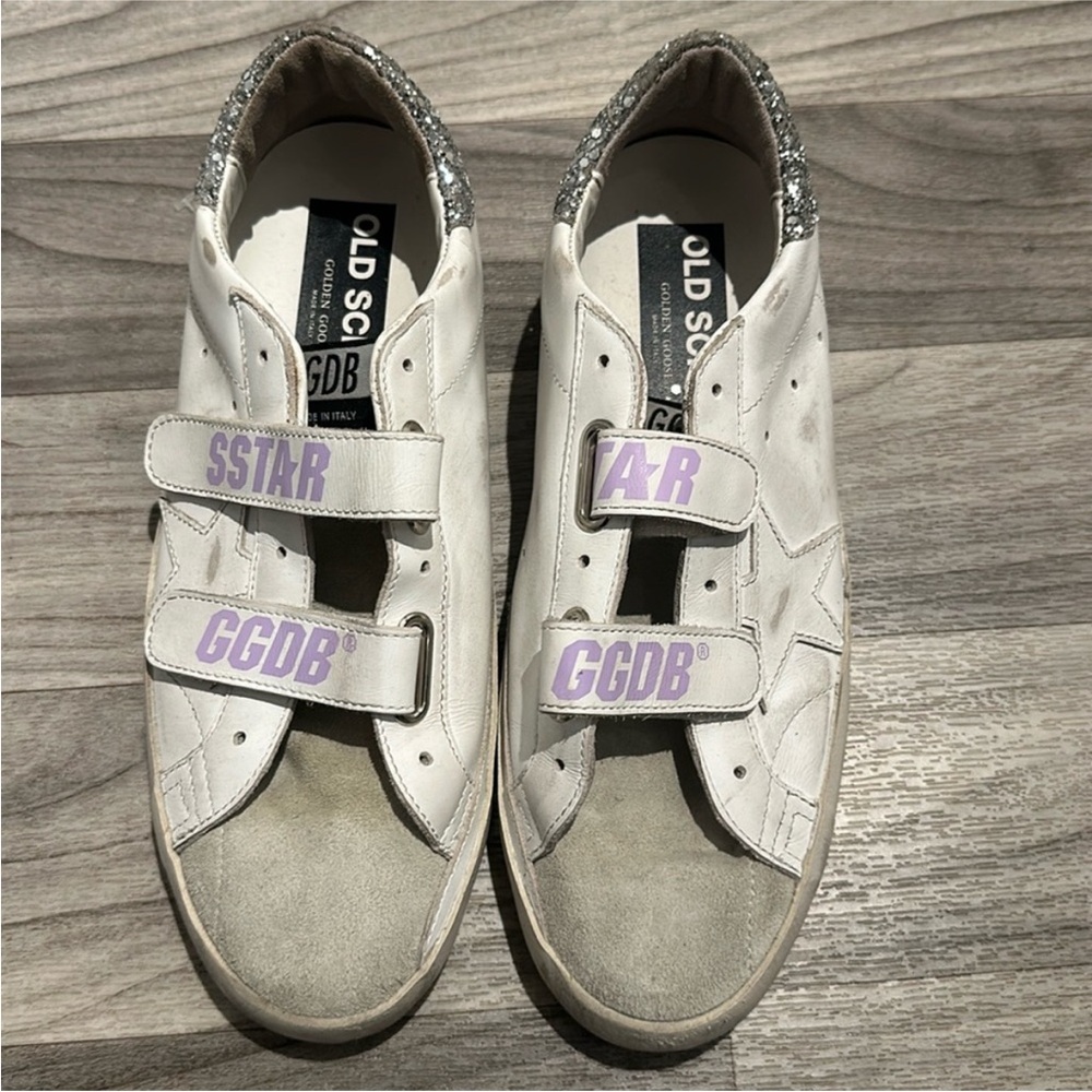 Golden Goose GGDB Women’s Velcro Sneakers - Size 7